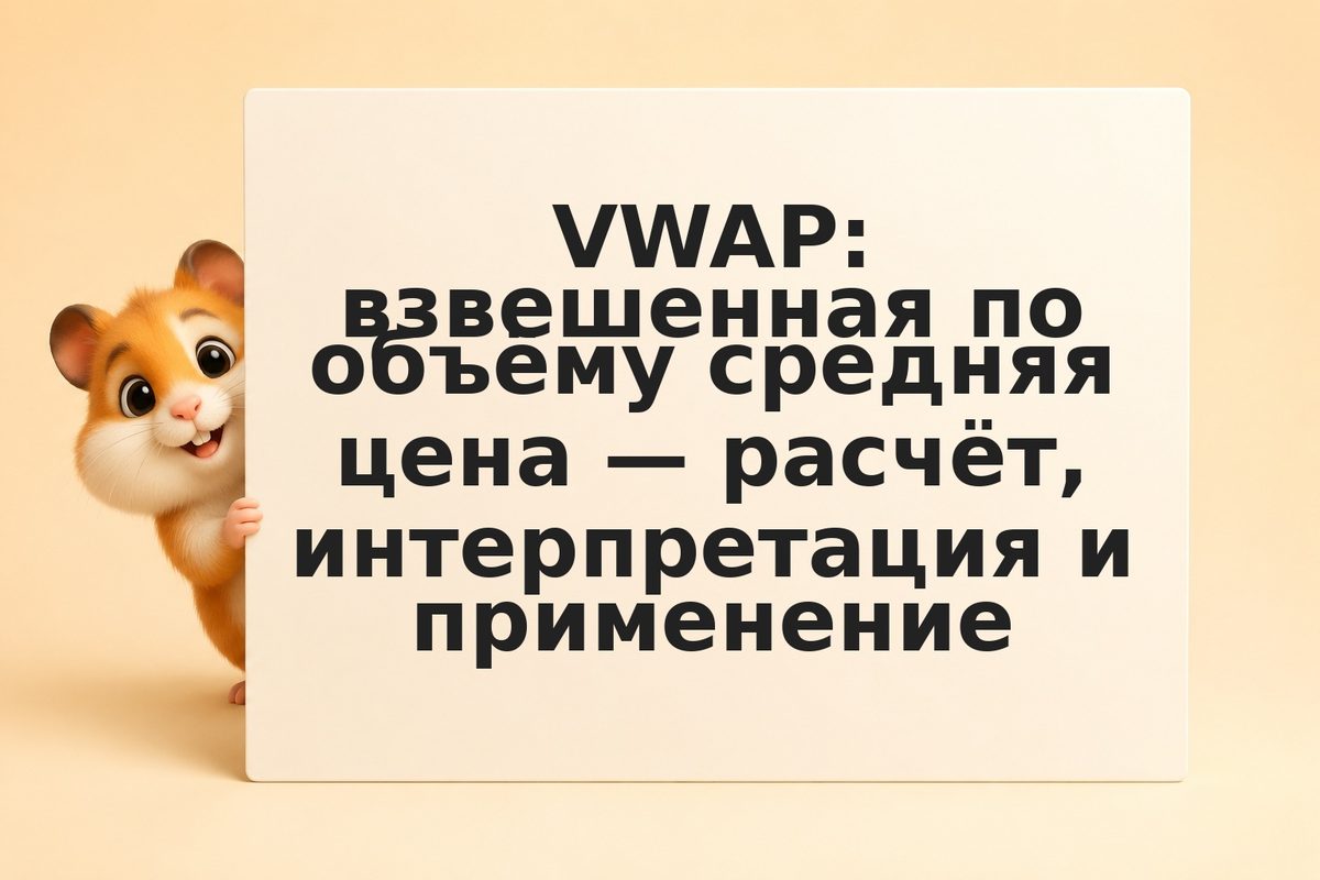 VWAP: взвешенная по объёму средняя цена — расчёт, интерпретация и применение