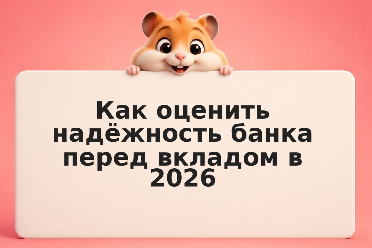 Как оценить надёжность банка перед вкладом в 2026