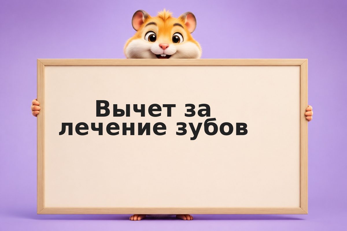 Вычет за лечение зубов