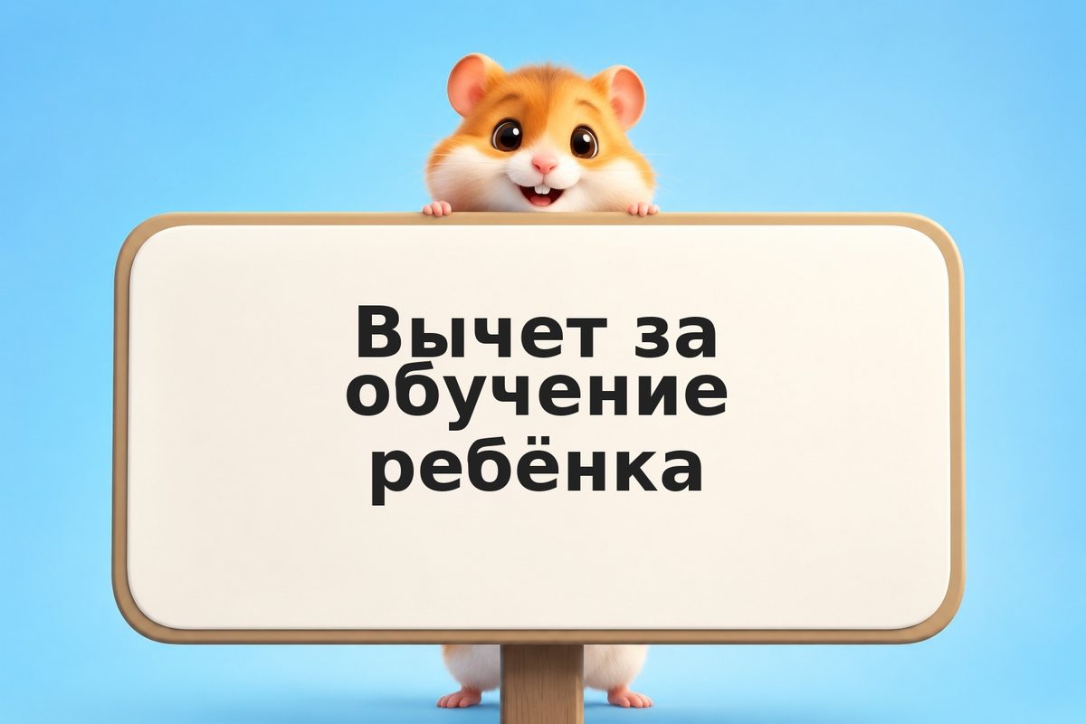 Вычет за обучение ребёнка