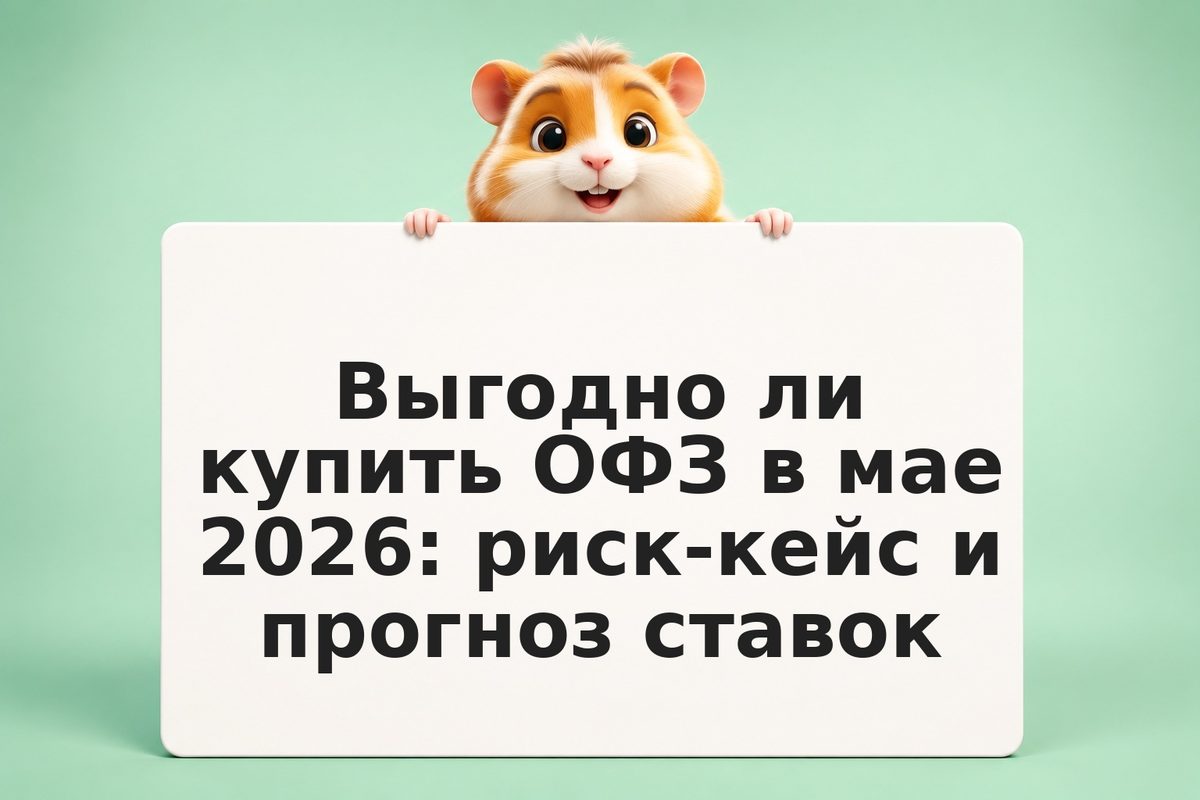 Выгодно ли купить ОФЗ в мае 2026: риск-кейс и прогноз ставок