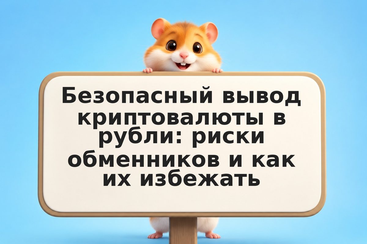 Безопасный вывод криптовалюты в рубли: риски обменников и как их избежать