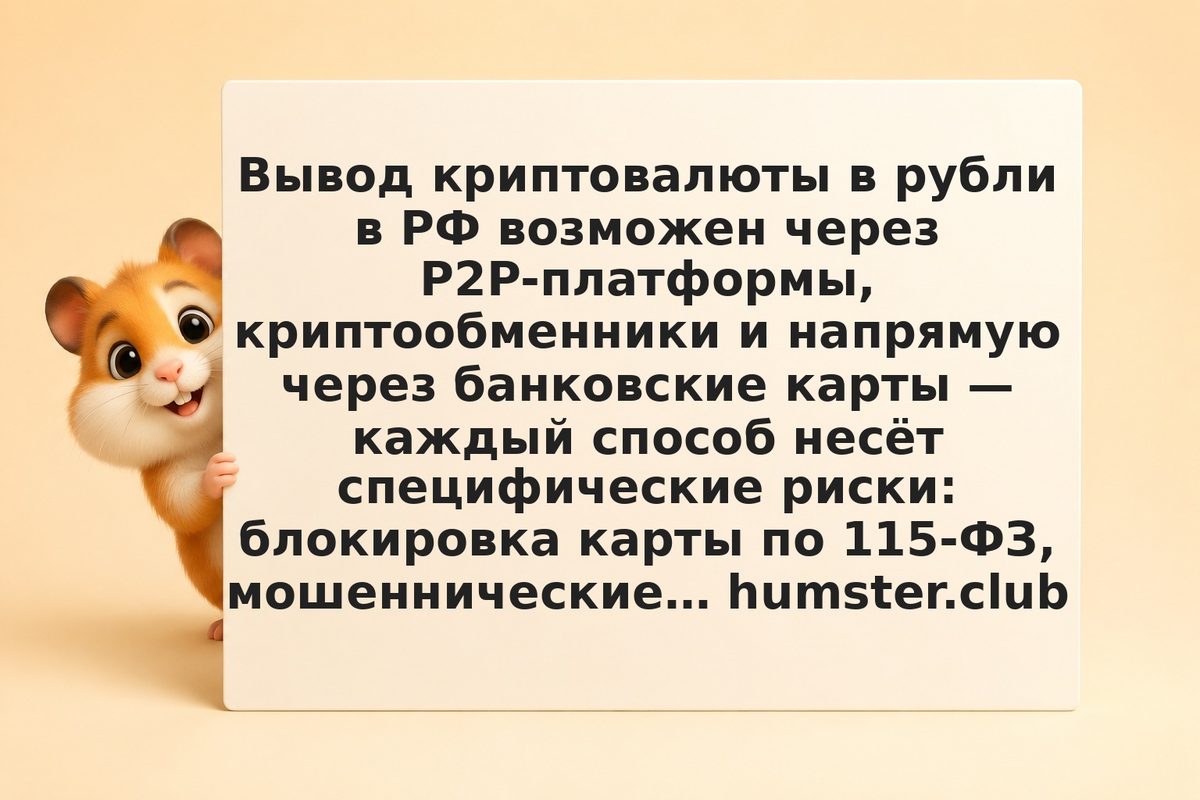 Безопасный вывод криптовалюты в рубли: риски обменников и как их избежать