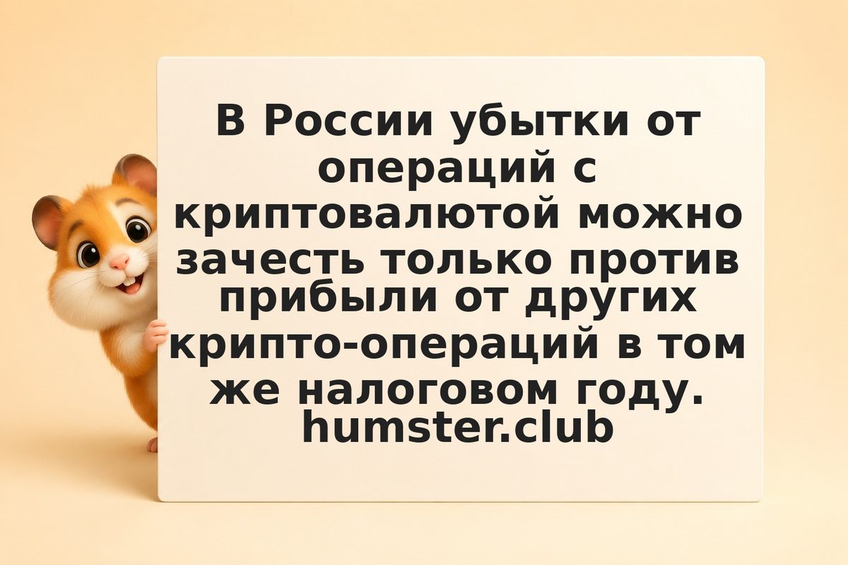 Взаимозачёт убытков по криптовалюте: как работает правило одного года в РФ