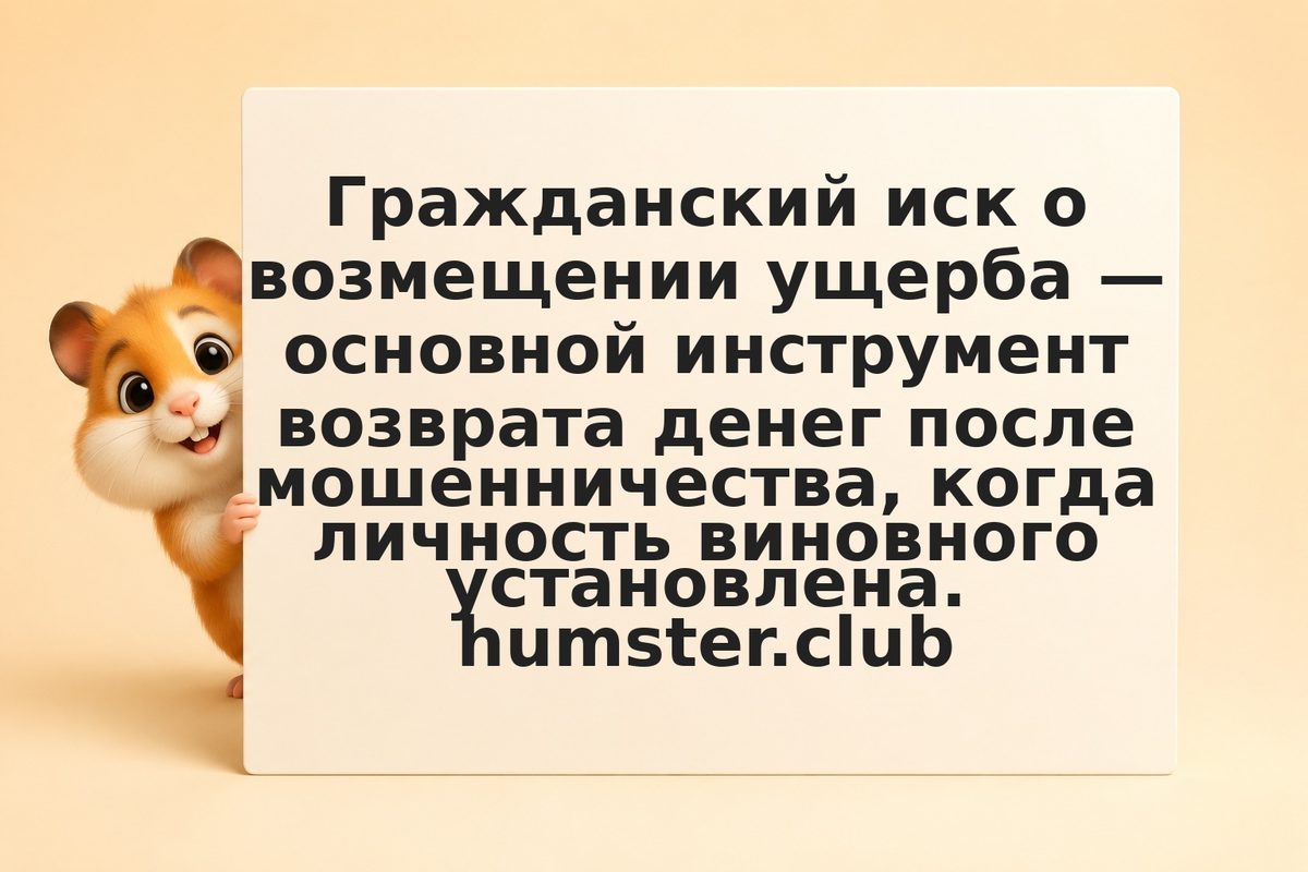 Гражданский иск о взыскании убытков от мошенничества: суд и приставы
