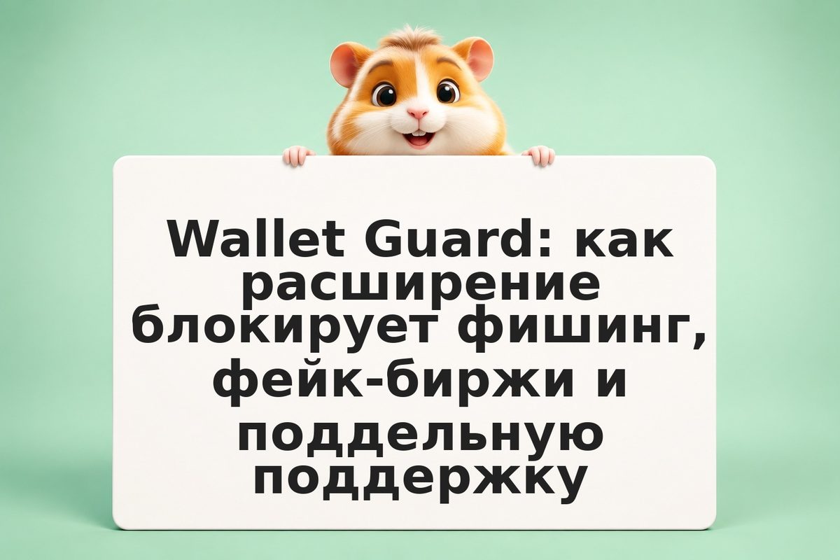 Wallet Guard: как расширение блокирует фишинг, фейк-биржи и поддельную поддержку