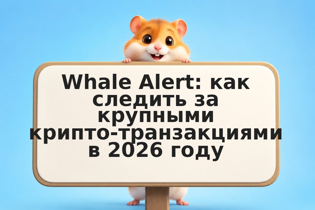 Whale Alert: как следить за крупными крипто-транзакциями в 2026 году