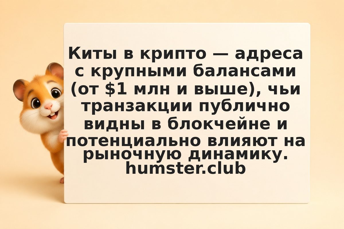 Мониторинг китов: какие сигналы даёт движение крупных кошельков в крипто