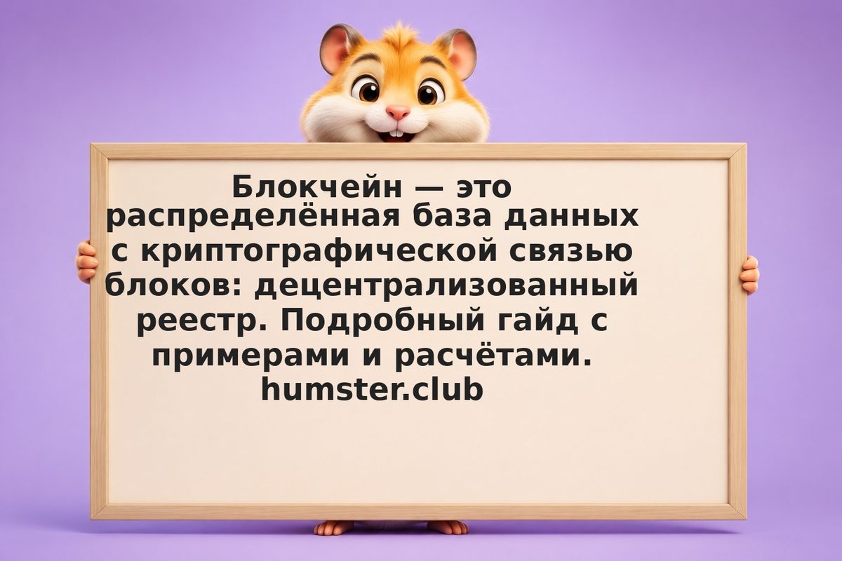 Что такое блокчейн