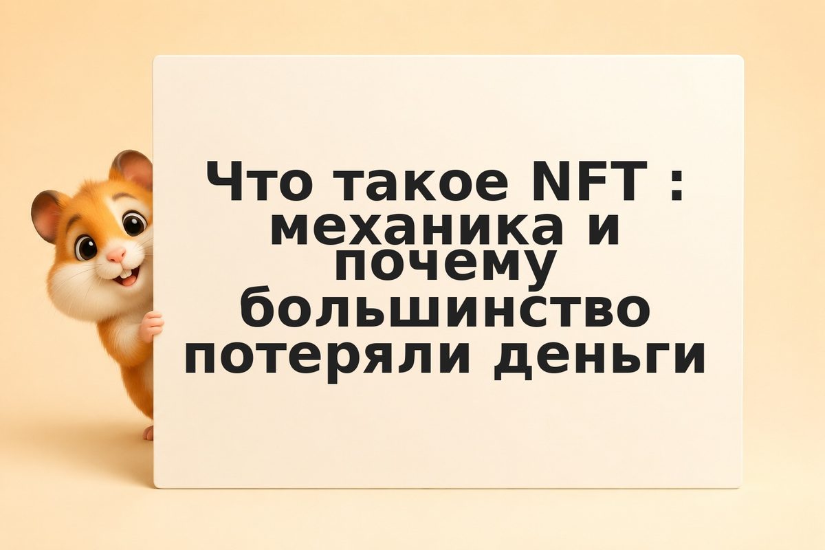 Что такое NFT: механика и почему большинство потеряли деньги
