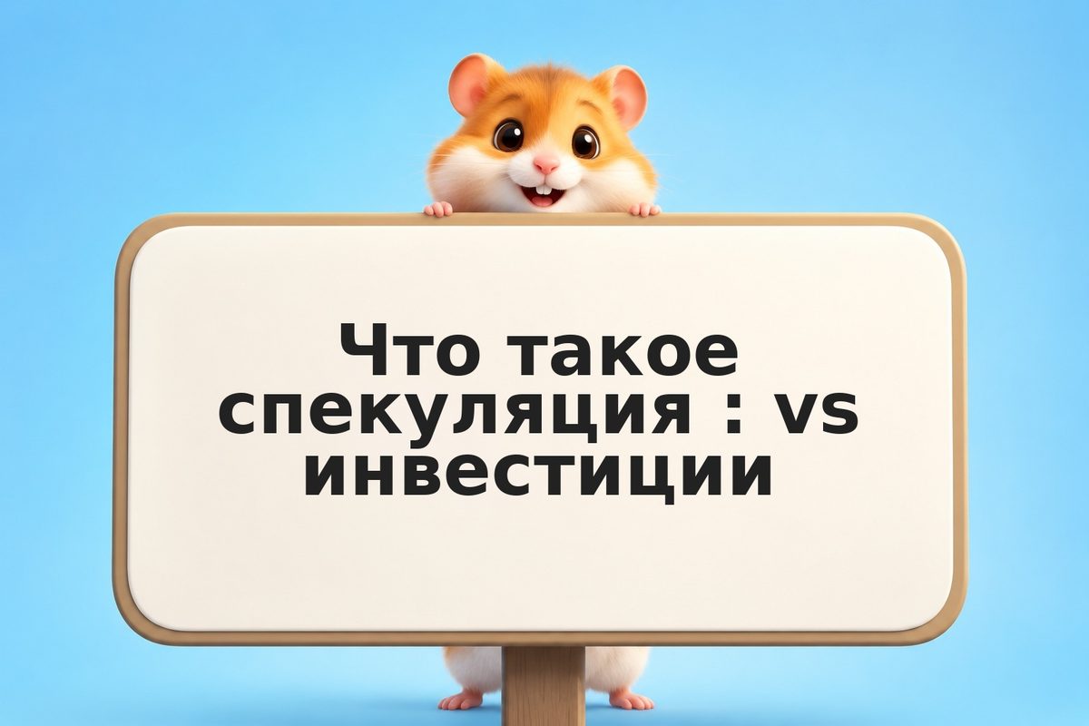 Что такое спекуляция: vs инвестиции