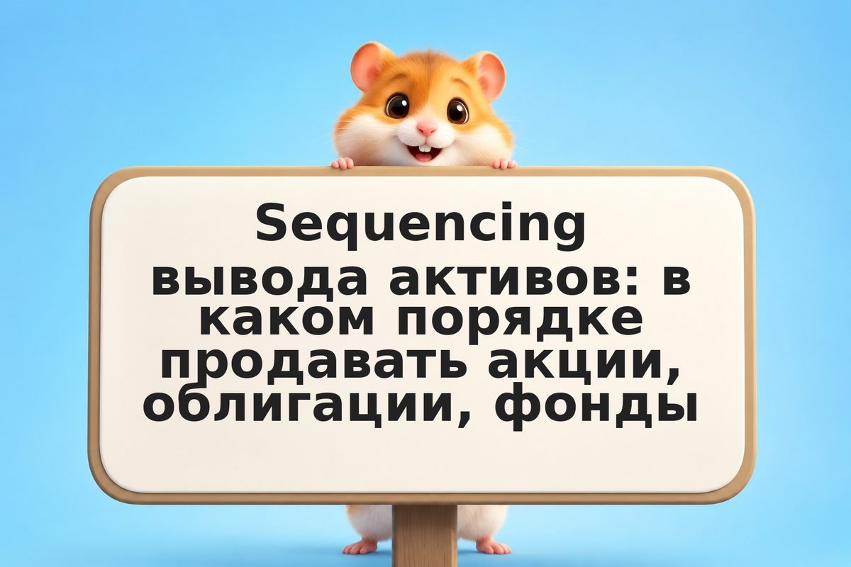 Sequencing вывода активов: в каком порядке продавать акции, облигации, фонды