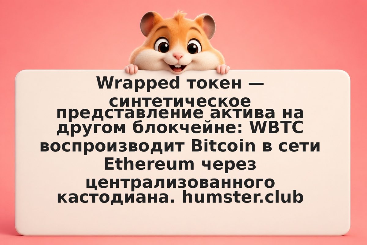 Wrapped tokens: риск контрагента WBTC, WETH и cbBTC