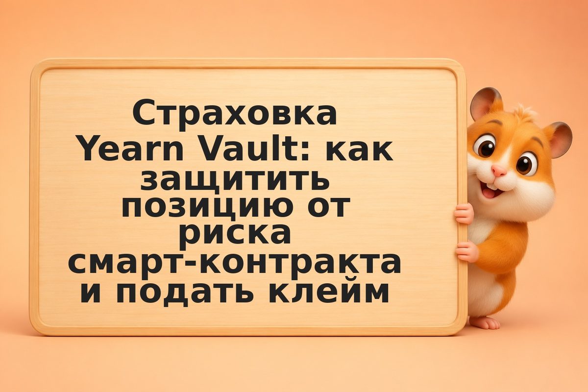 Страховка Yearn Vault: как защитить позицию от риска смарт-контракта и подать кл