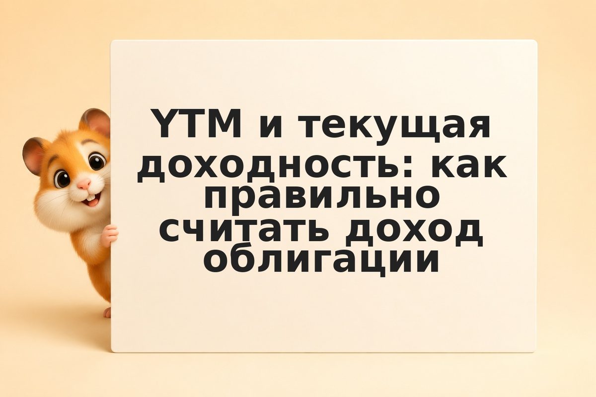 YTM и текущая доходность: как правильно считать доход облигации