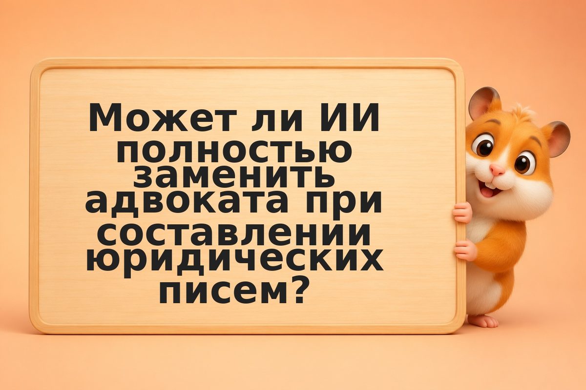 Юридическое письмо с помощью нейросетей: от черновика к готовому тексту
