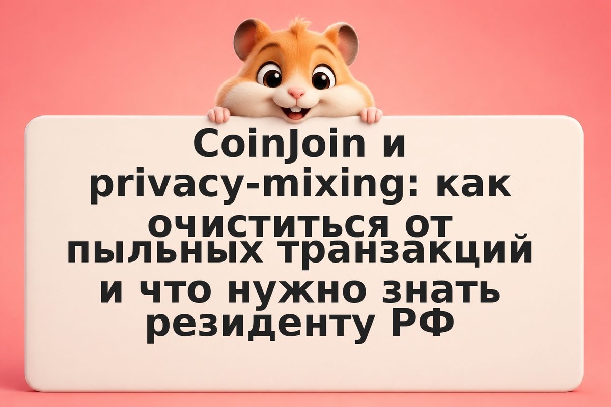 CoinJoin и privacy-mixing: как очиститься от пыльных транзакций и что нужно знат