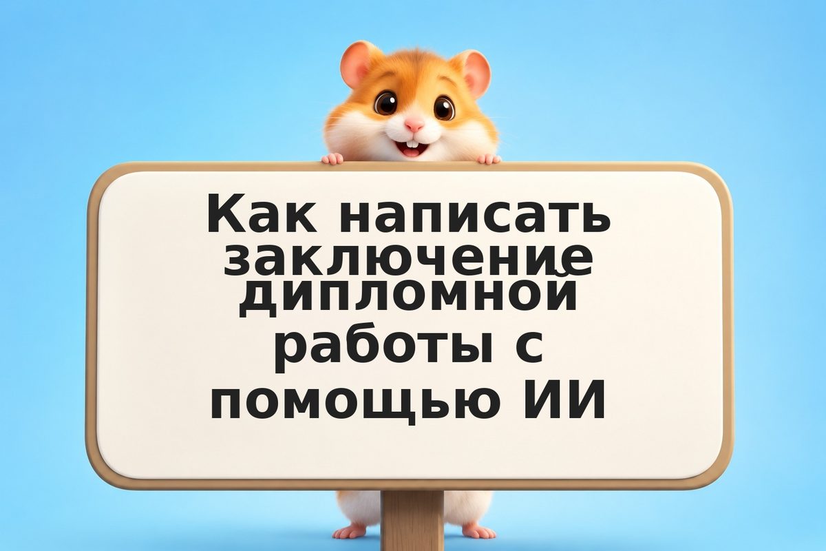 Как написать заключение дипломной работы с помощью ИИ
