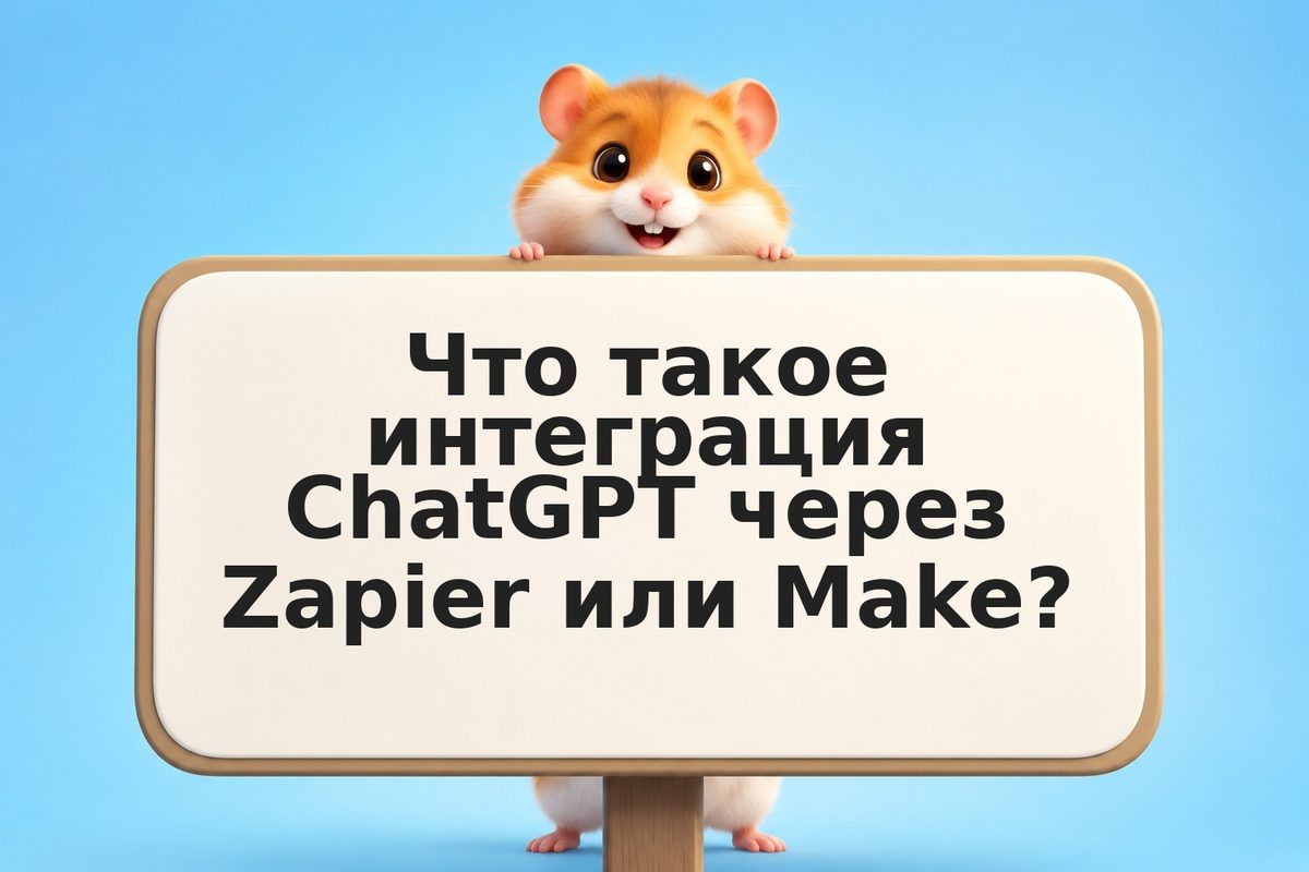 Интеграция ChatGPT в Zapier и Make: автоматизация задач без программирования
