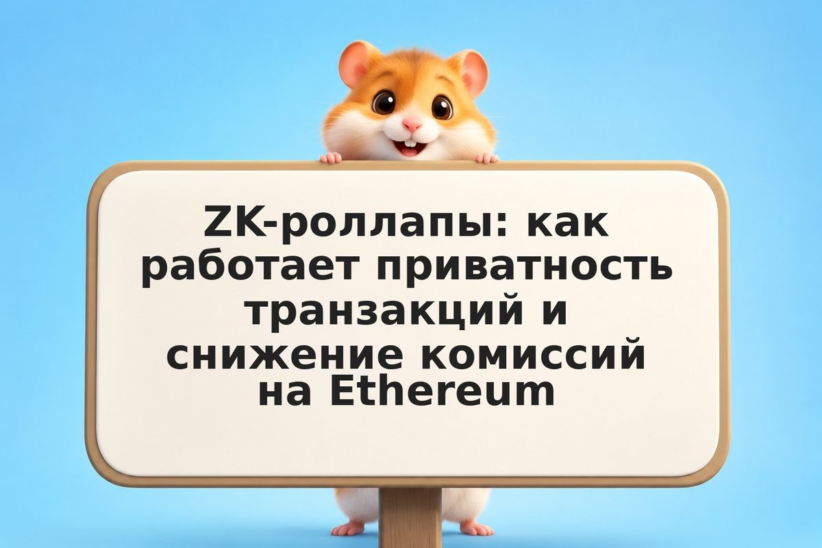 ZK-роллапы: как работает приватность транзакций и снижение комиссий на Ethereum