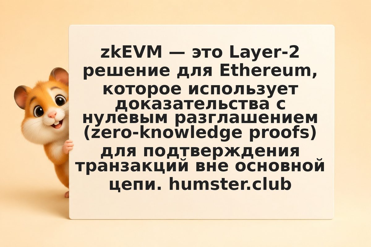 zkEVM: что это такое простыми словами и зачем это нужно инвестору