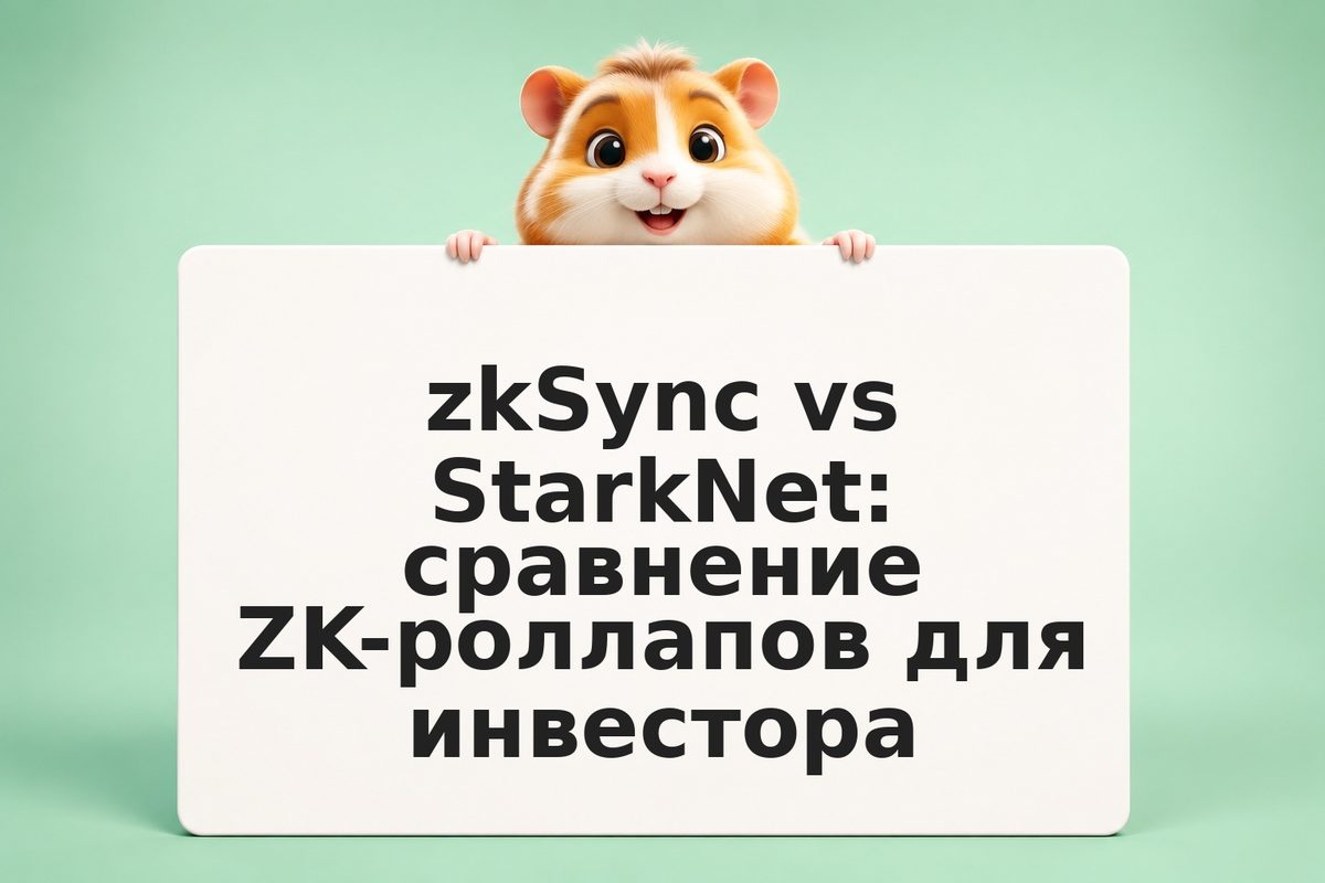 zkSync vs StarkNet: сравнение ZK-роллапов для инвестора