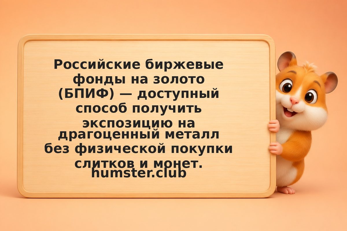 Золото через ETF в России: какие фонды доступны в 2026